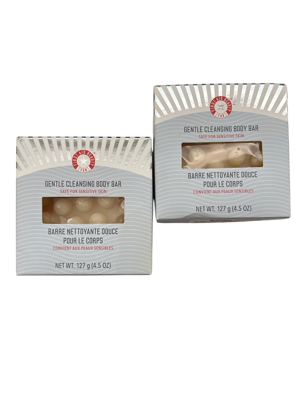 2 x First Aid Beauty Gentle Cleansing Body Bar